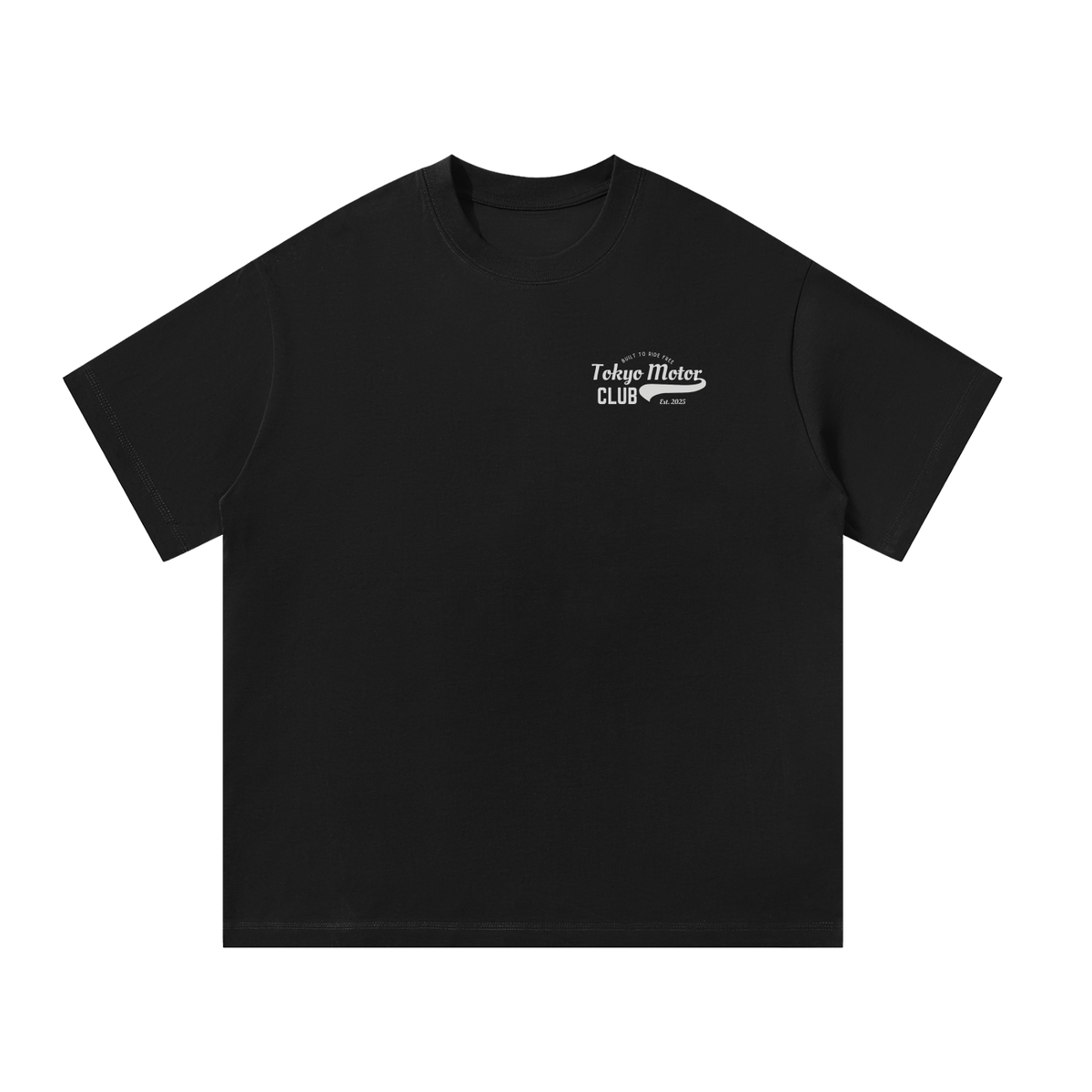 Kimono Motorcycle Girl Heavyweight Oversized Tee