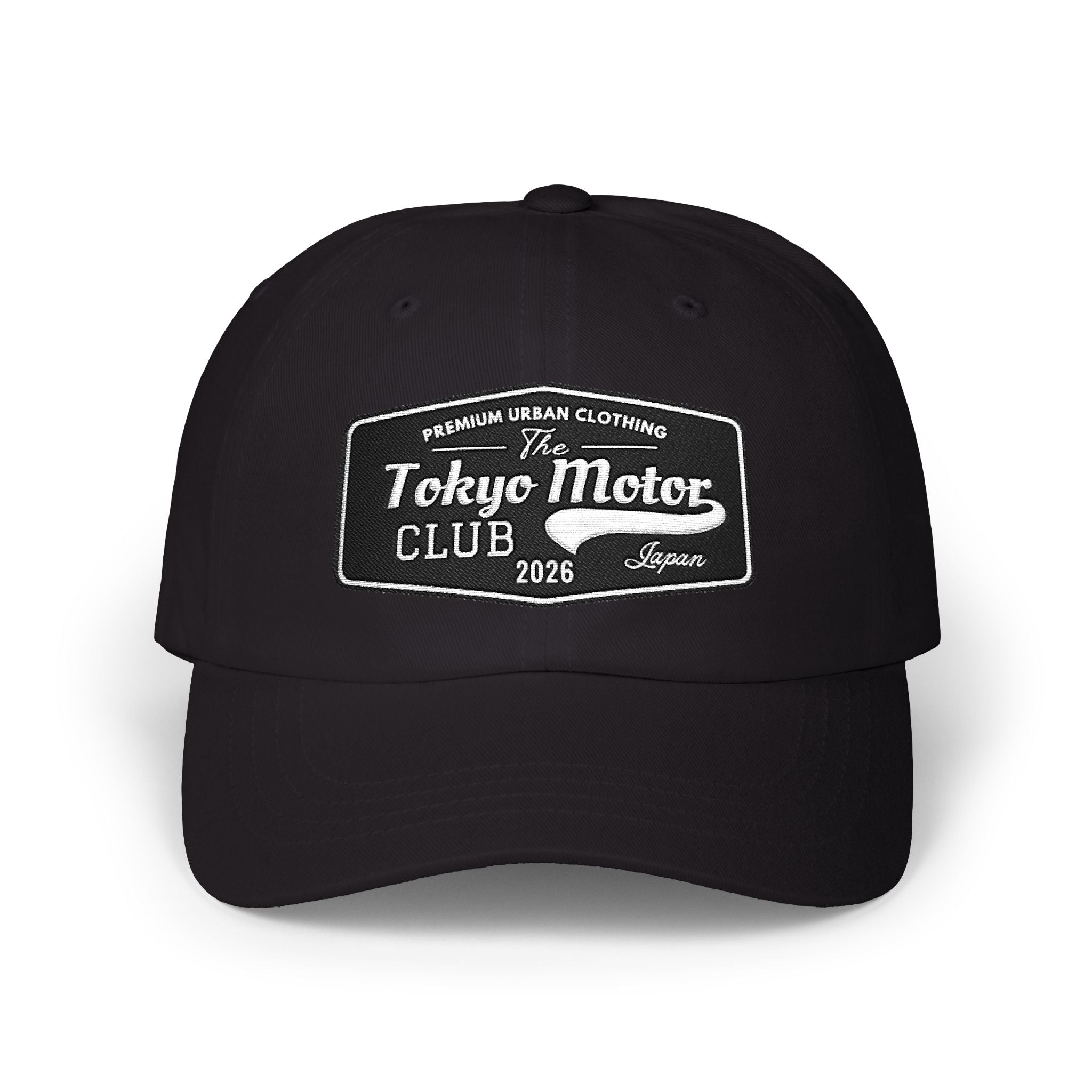 Tokyo Motor Club Dad Cap — Vintage Racing Patch Baseball Hat