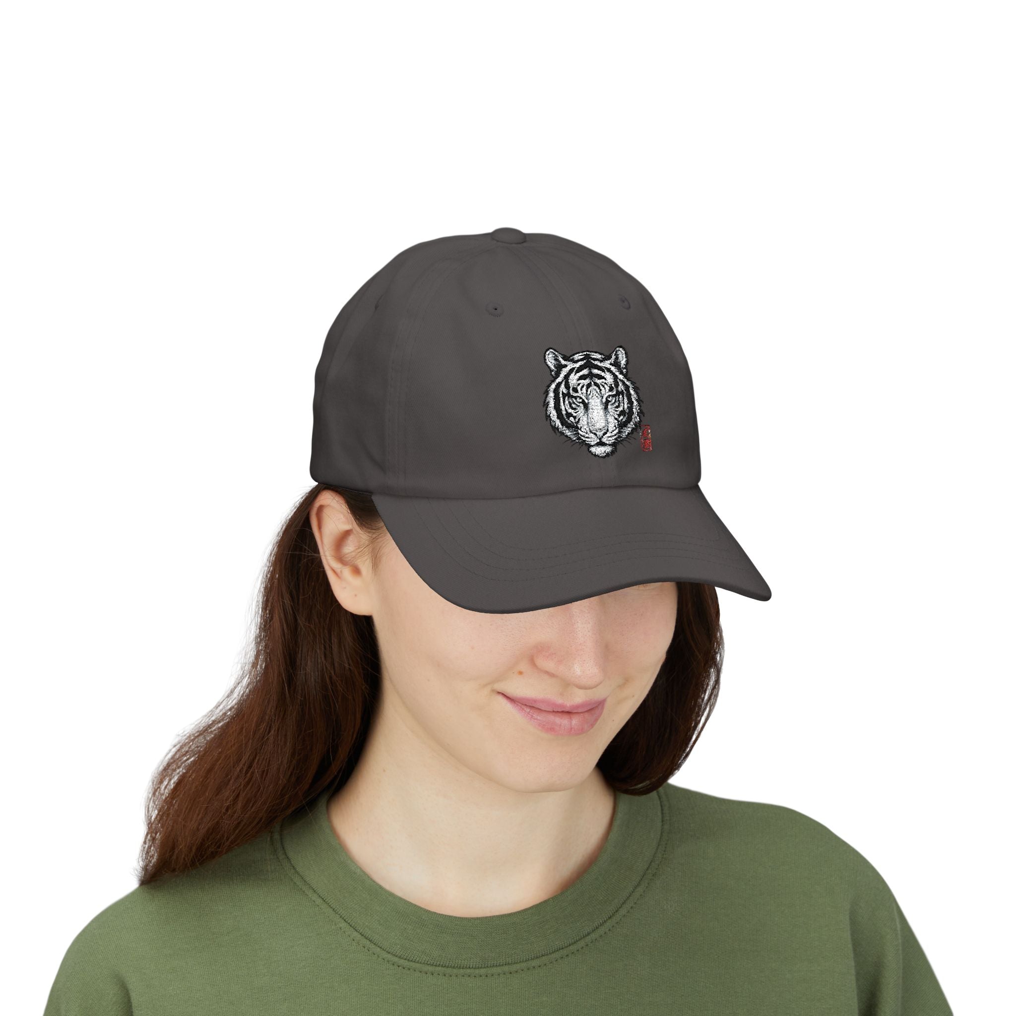 Tiger Face Dad Cap