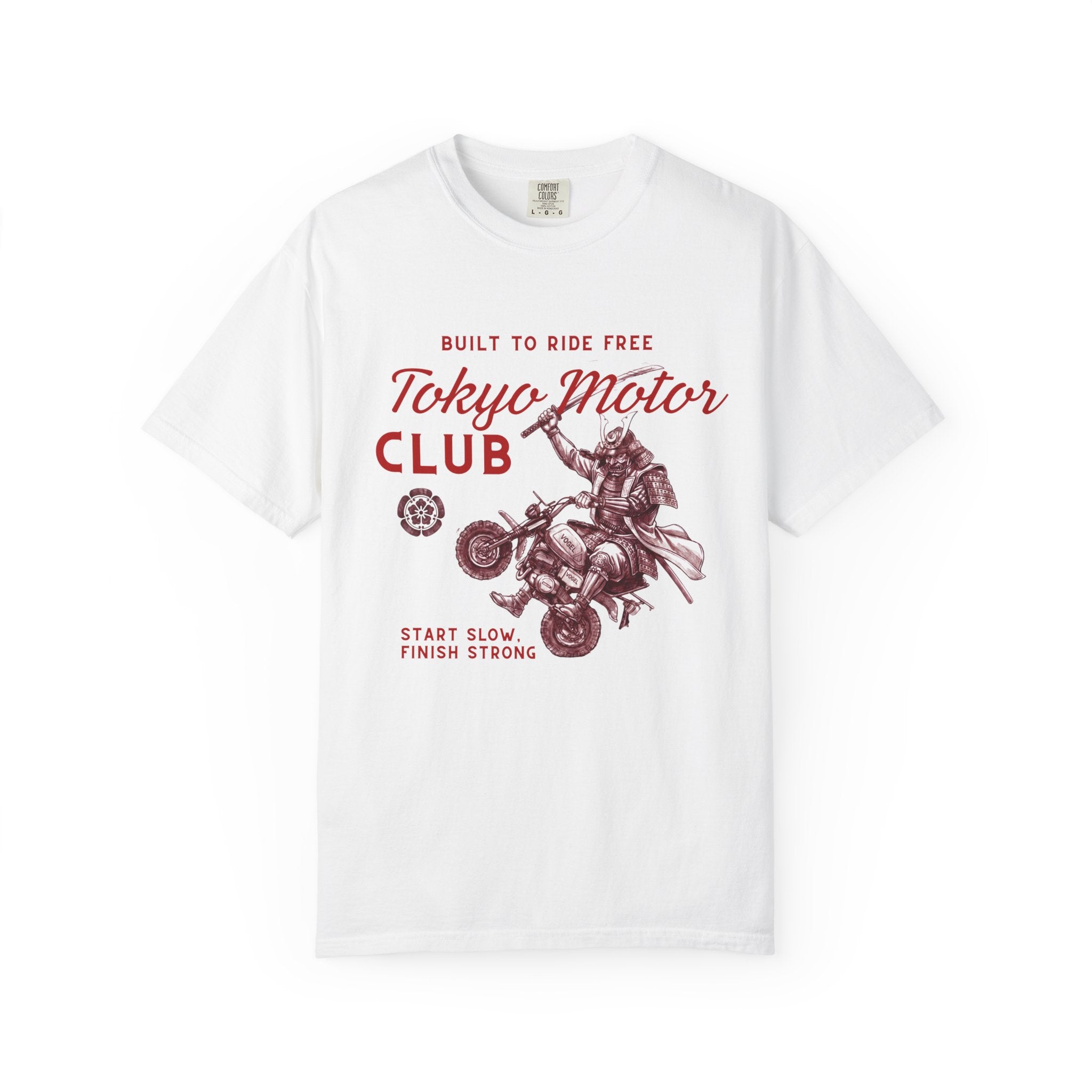 Tokyo Motor Club T-Shirt — Built to Ride Free Vintage Motorcycle Tee