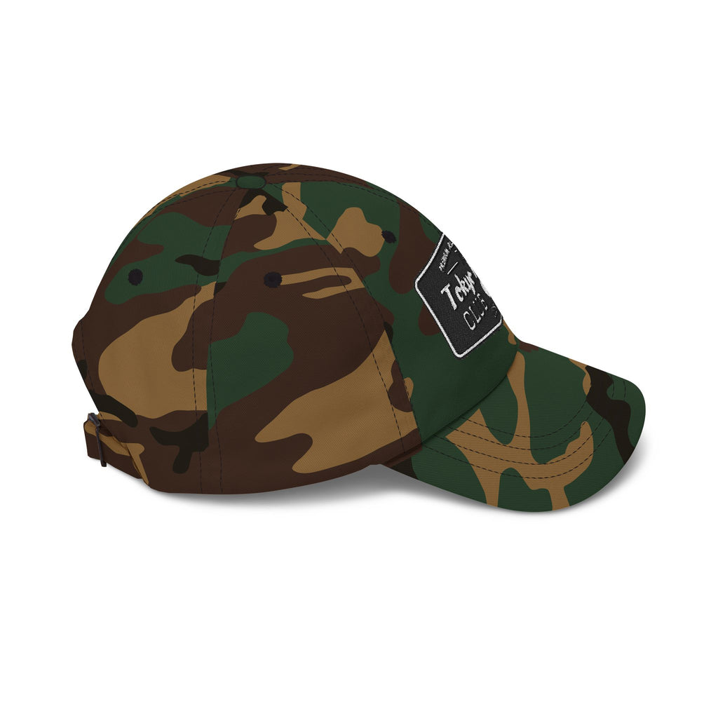 Tokyo Motor Club Dad Cap — Vintage Racing Patch Baseball Hat