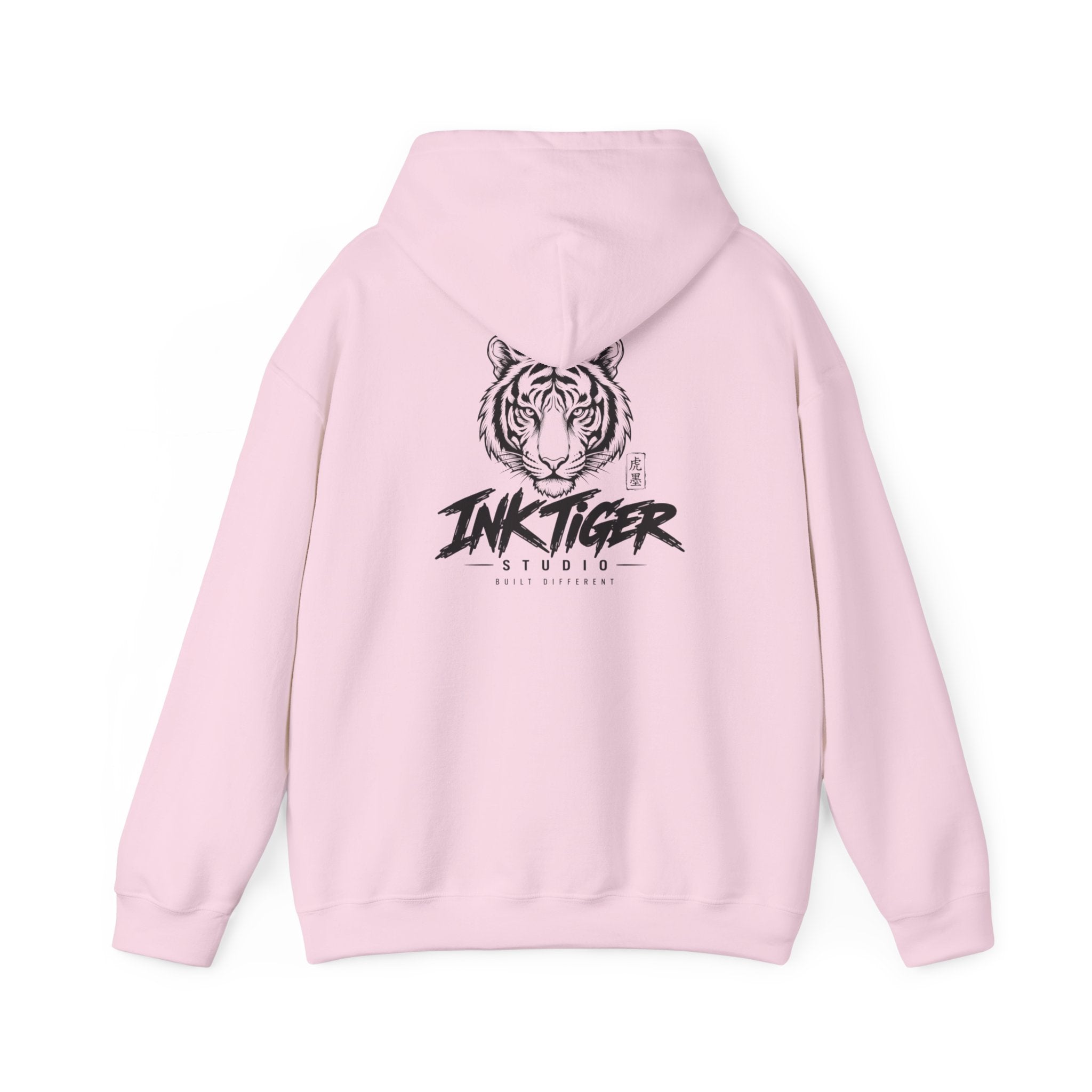 Ink Tiger Studio Hoodie — Tiger Head Graphic Streetwear Sweatshirt
