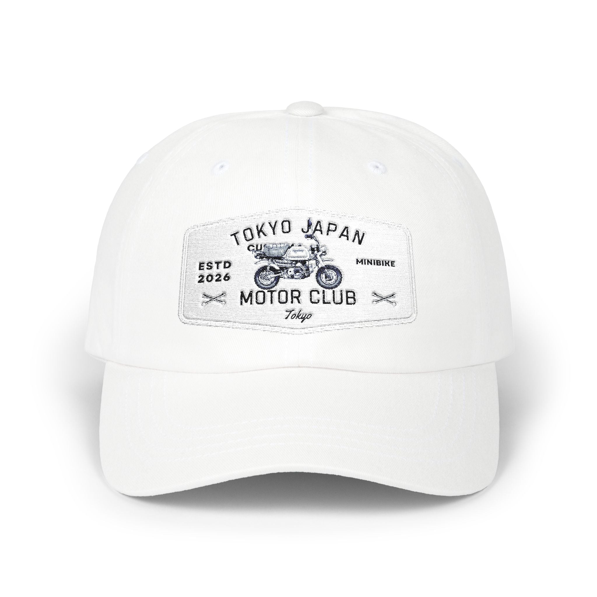 Tokyo Japan Motor Club Vintage Motorcycle Dad Cap
