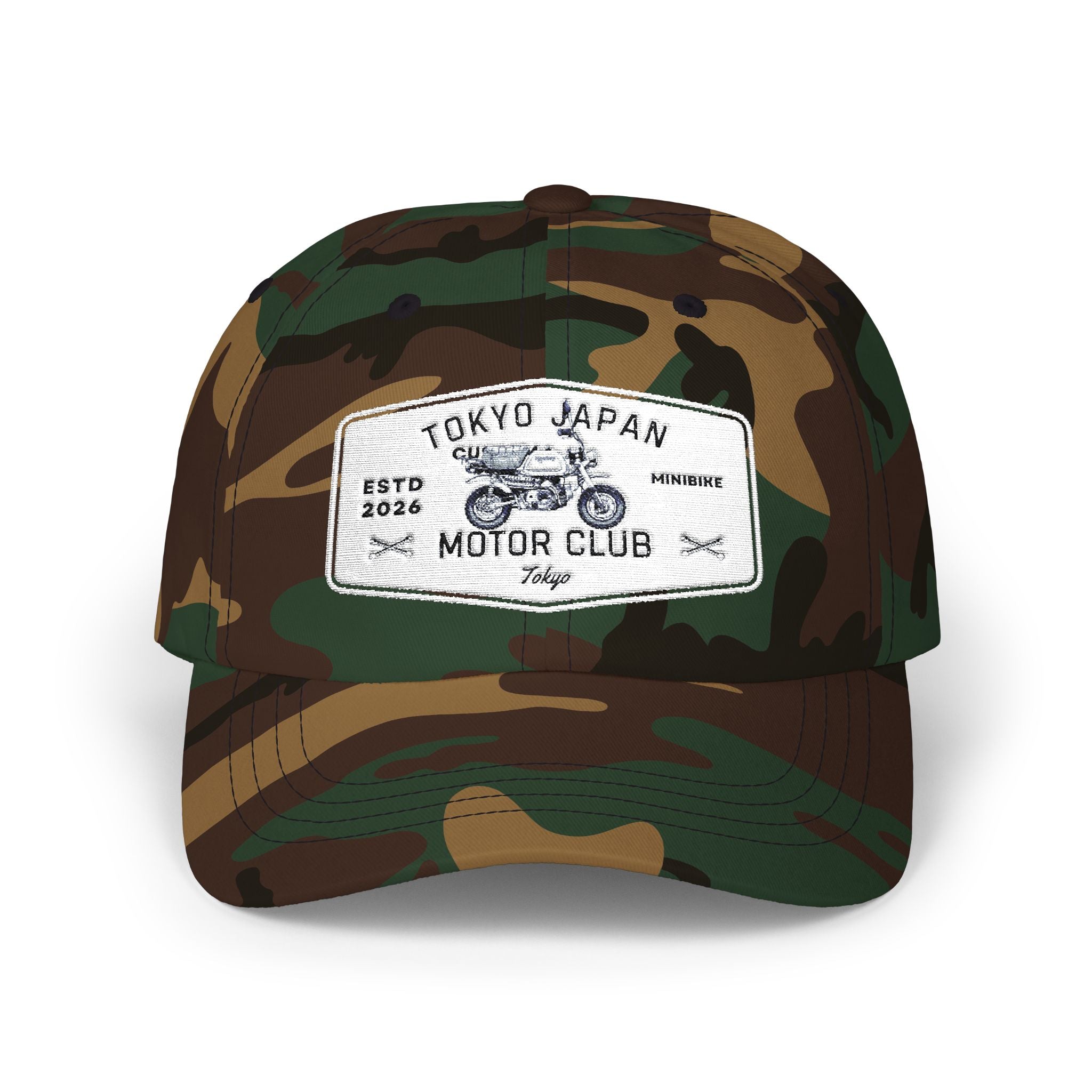 Tokyo Japan Motor Club Vintage Motorcycle Dad Cap