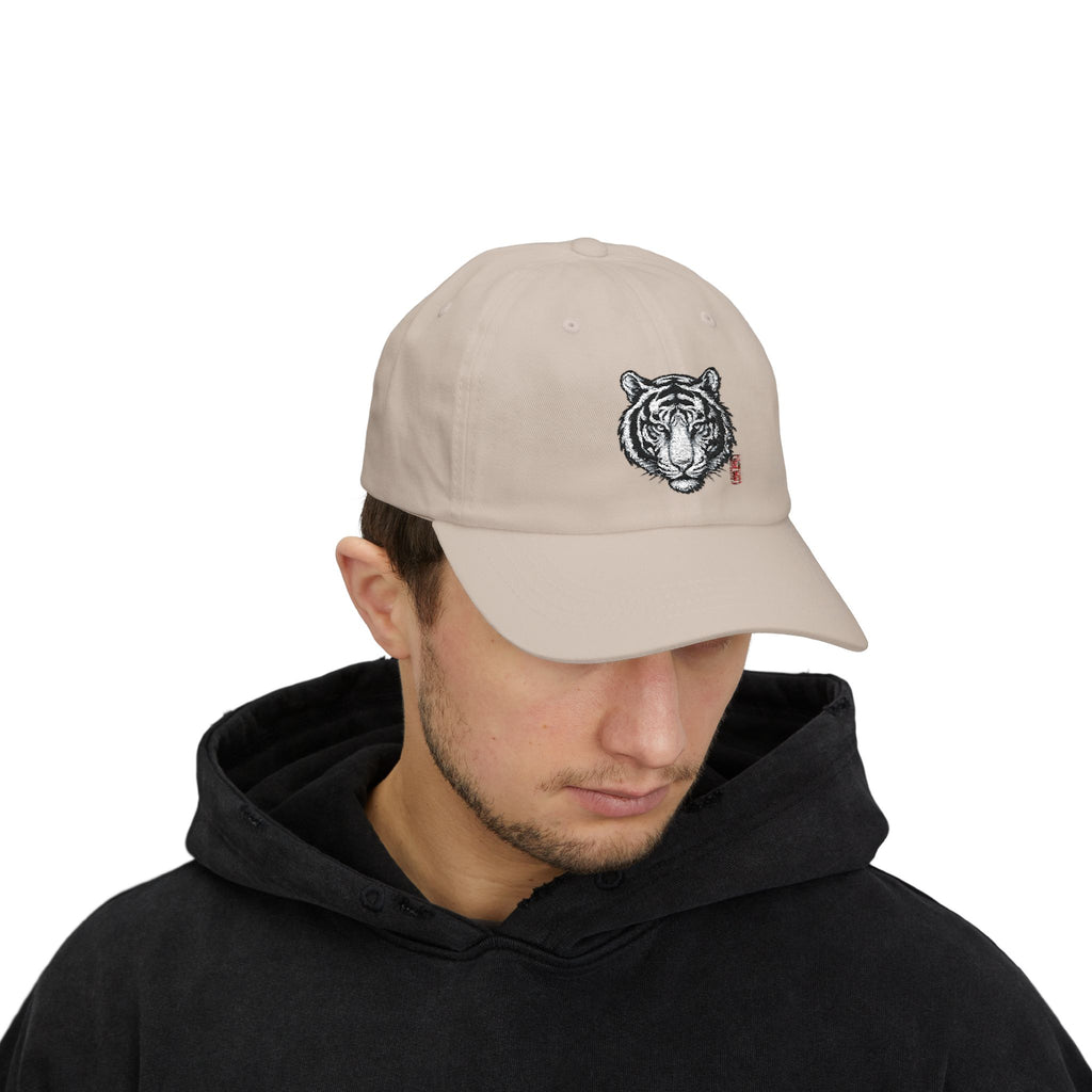 Tiger Face Dad Cap