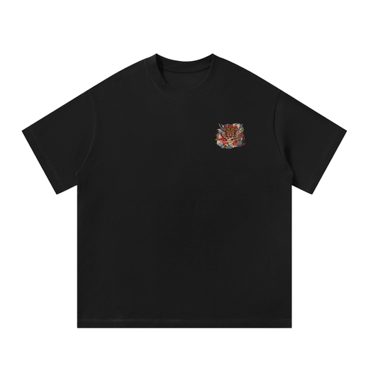InkTigerStudio,TigerSkull,UrbanClothing,JapaneseStreetwear,TigerIllustration