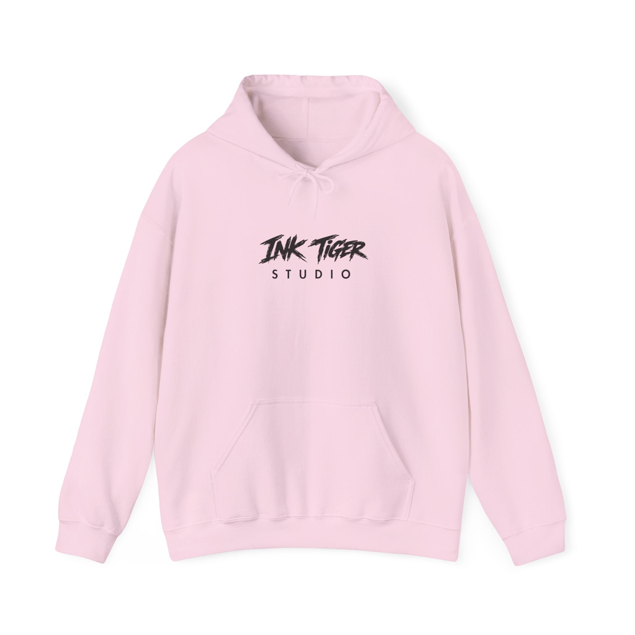 Ink Tiger Studio Hoodie — Tiger Head Graphic Streetwear Sweatshirt