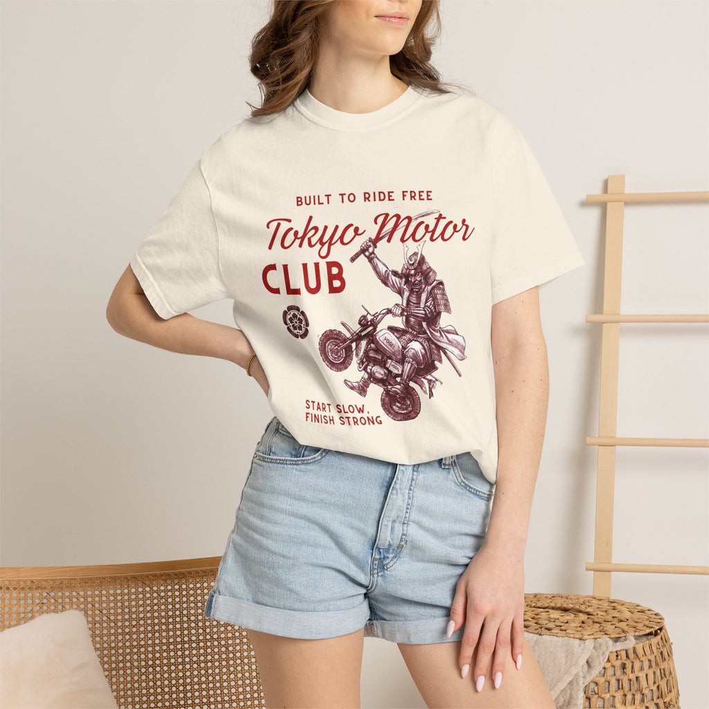 Tokyo Motor Club T-Shirt — Built to Ride Free Vintage Motorcycle Tee