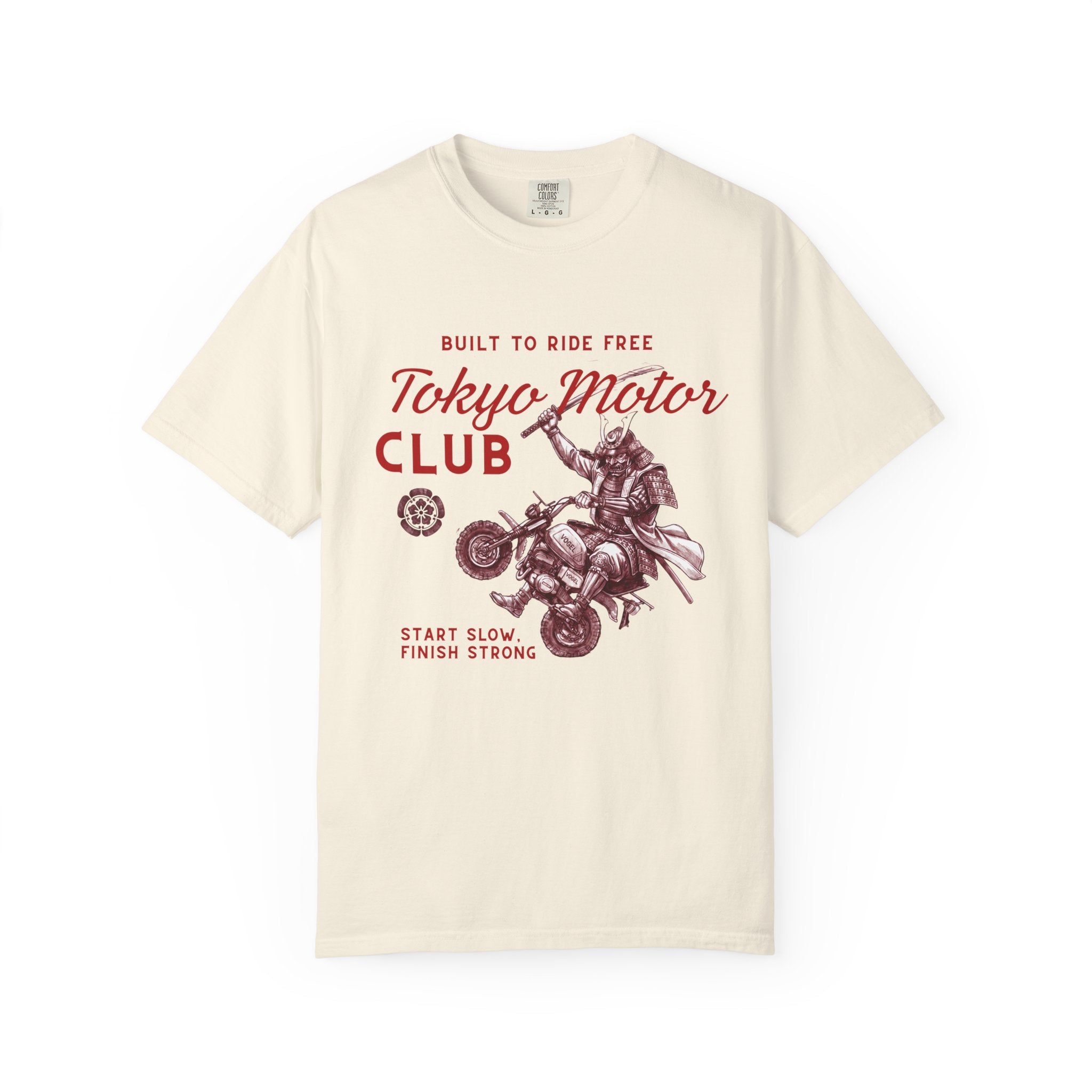 Tokyo Motor Club T-Shirt — Built to Ride Free Vintage Motorcycle Tee
