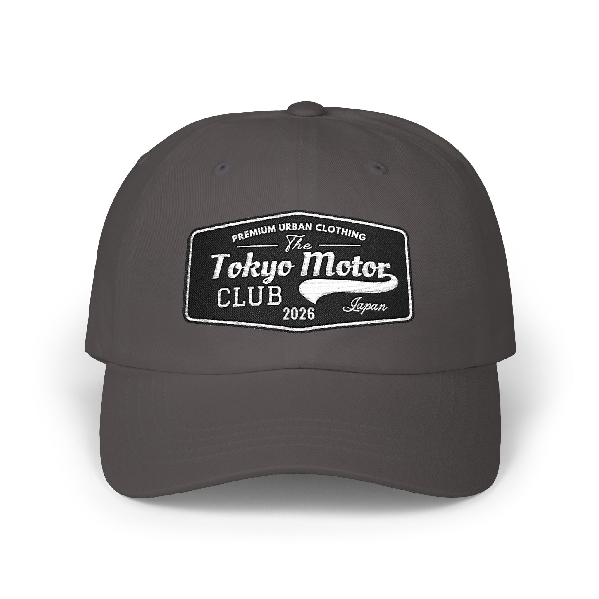 Tokyo Motor Club Dad Cap — Vintage Racing Patch Baseball Hat