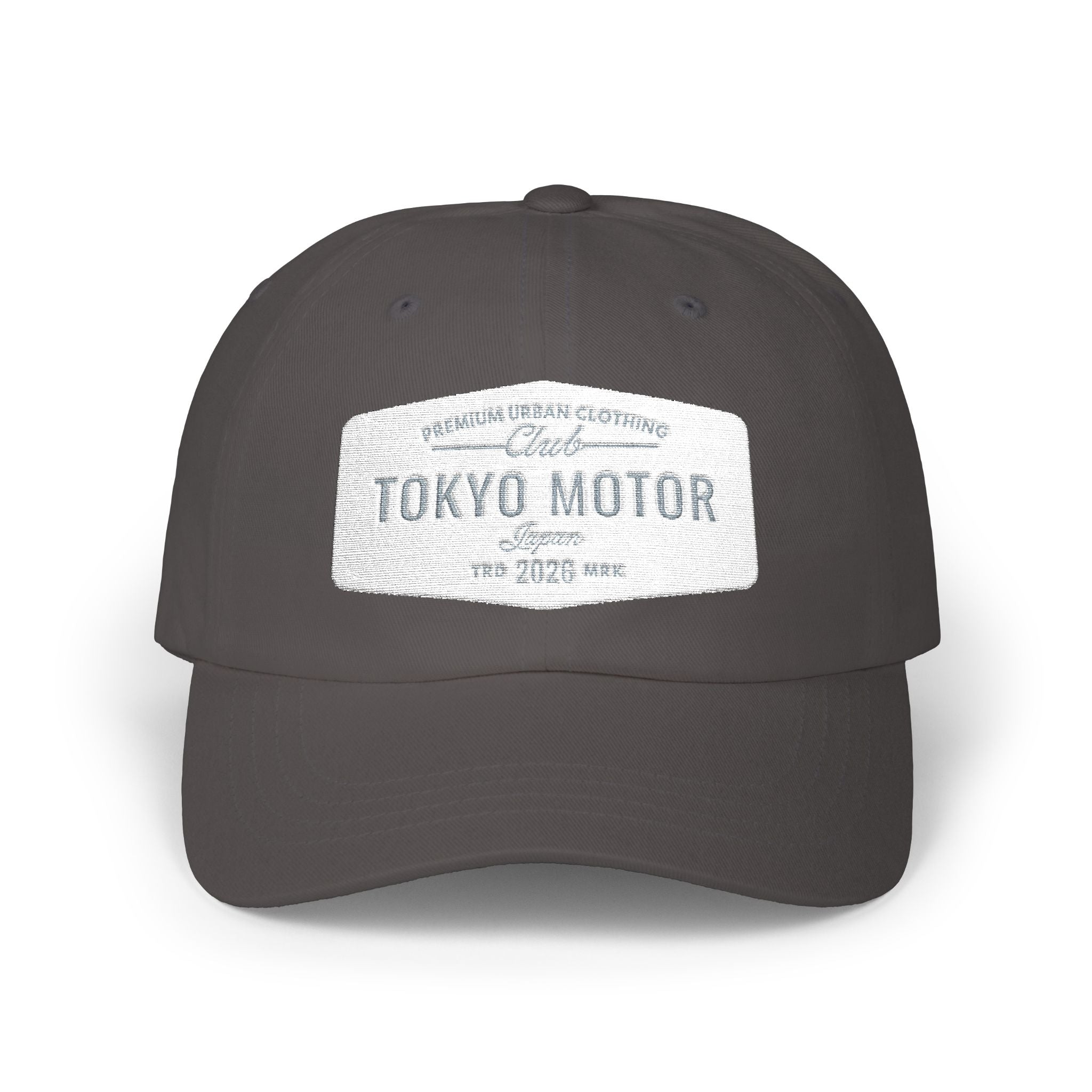 Dad Cap — Vintage "Tokyo Motor" Patch Baseball Hat